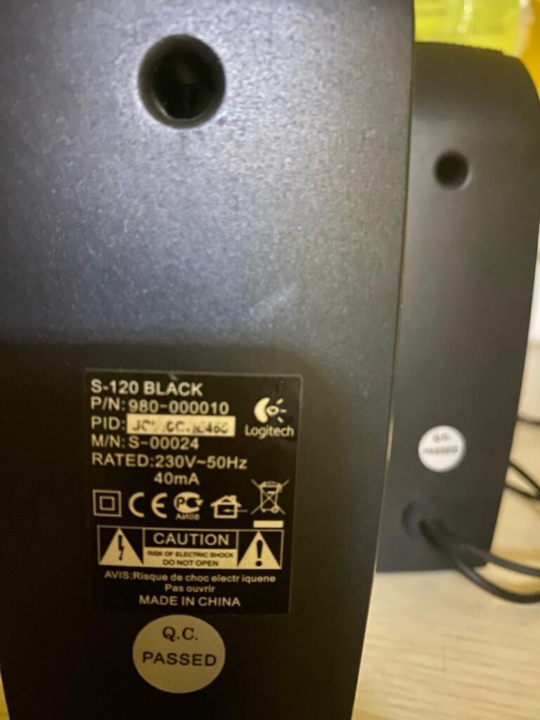 Logitech 1+1 speaker - 3
