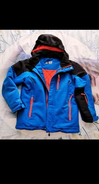 10 yaş çocuk Kar kayak montu