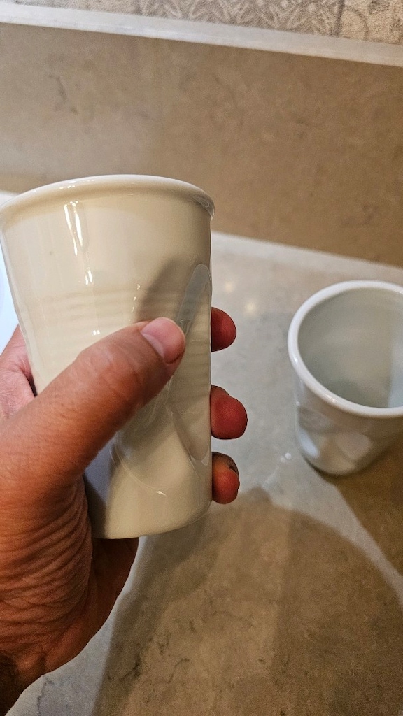 90’lar İkonik Buruşuk Kupa 2’li Set – Porselen | 26 cl | Alman Tasarım - 6