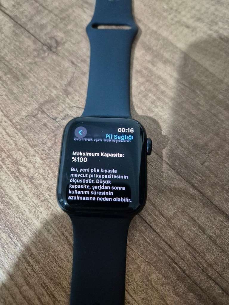 apple watch se 2.nesil 44mm gece yarısı - 16