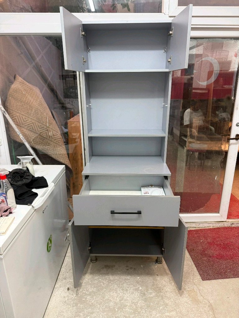 karşılama bankosu malzeme dolabı - 3