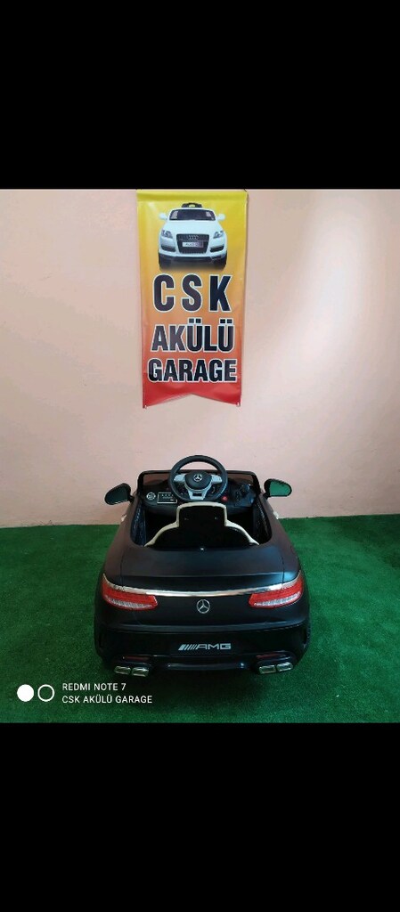 AKÜLÜ ARABA MERCEDES S63 LİSANSLI - 14
