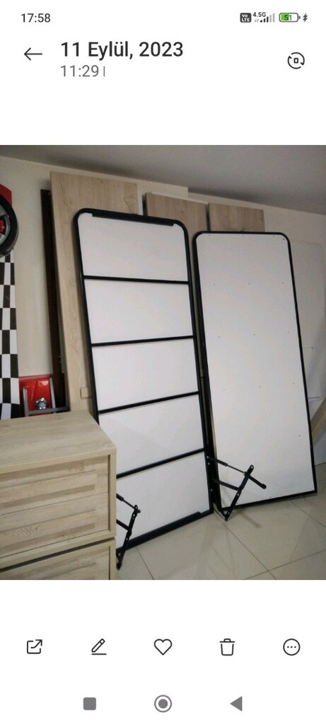 sıfır ürün kaliteli yatak odası Takımı.. 160 x200 ölçü. - 7
