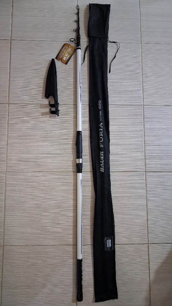 (Sıfır) Bauer Furia Telesurf 4.20m (100-200g) Surf Olta Kamışı - 5