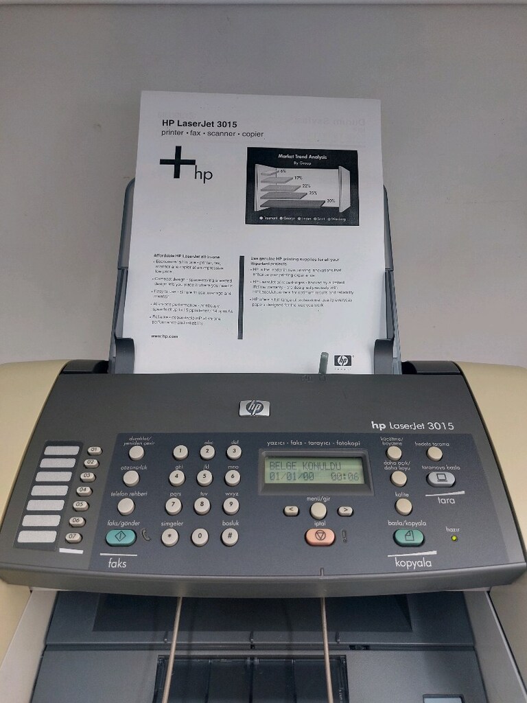 HP FOTOKOPİ FAX VE YAZICI - 3