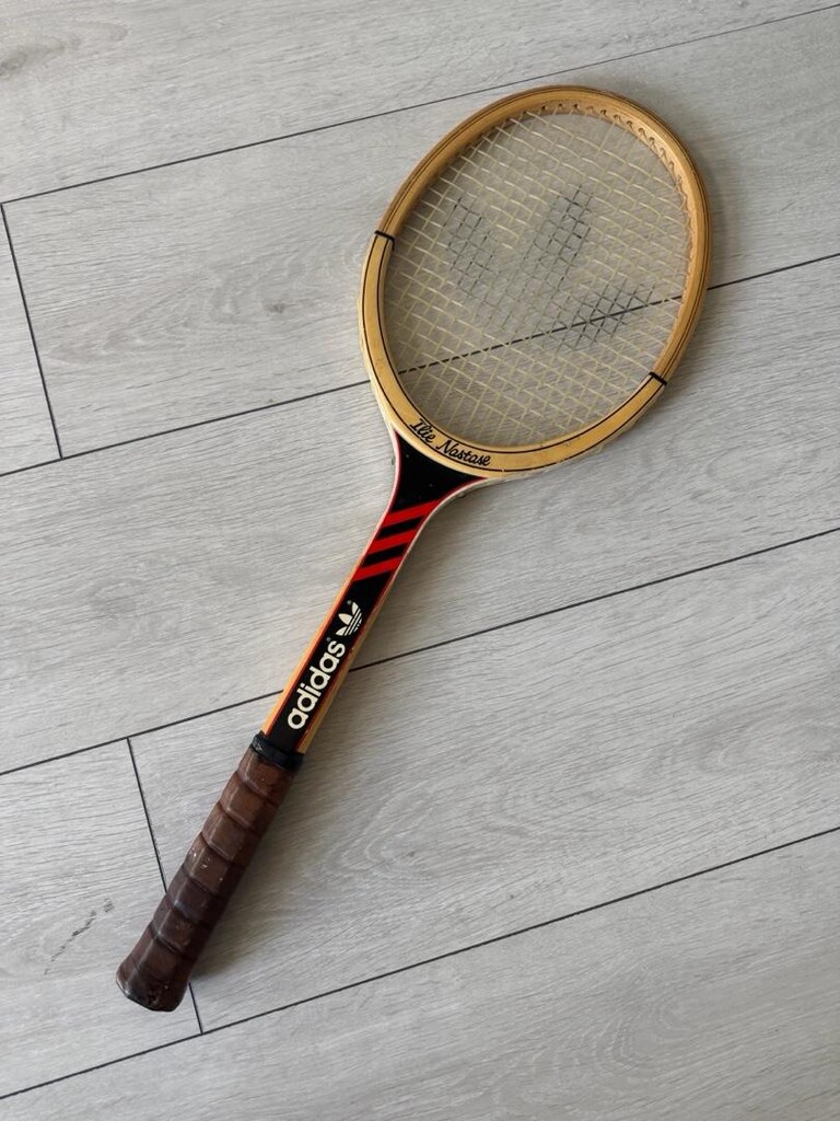 vintage özel tasarım tenis raketi - 2