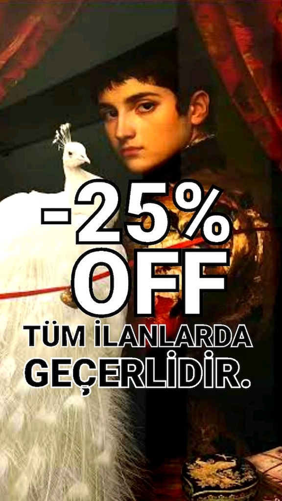 TÜM İLANLARDA GEÇERLİ -25% OFF I R S A T I
