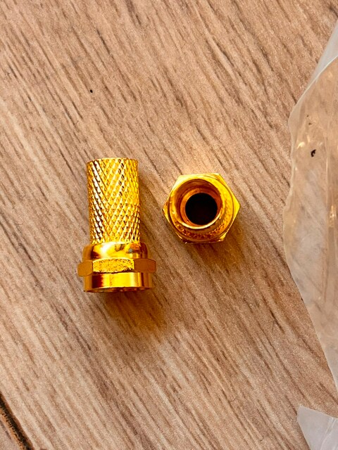RG6 Gold F Konnektör Sıfır 90 Adet