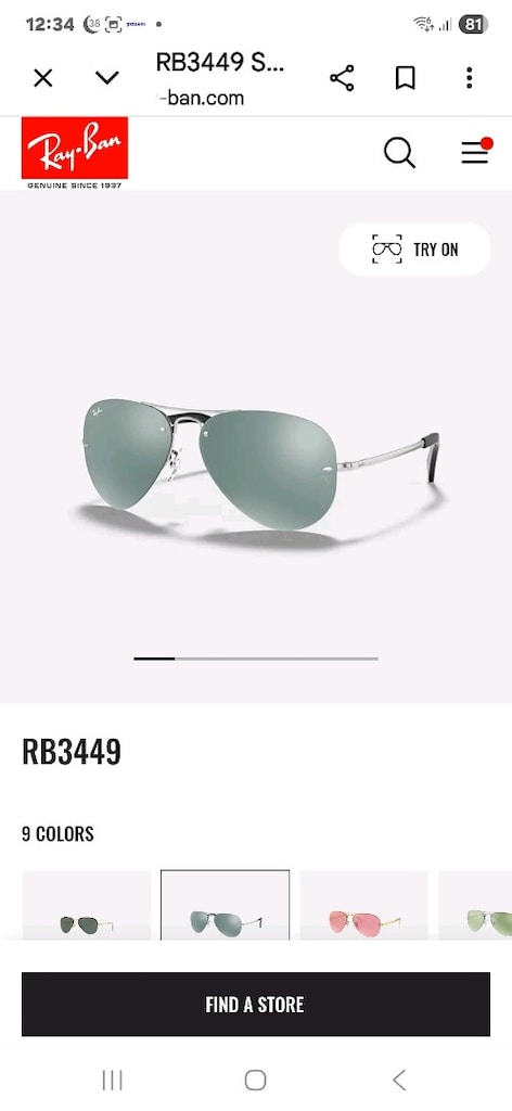 Unisex rayban guneş gozlugu orjinal - 7