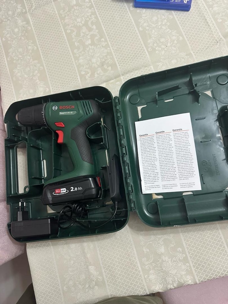 Sıfır 18W akü+şarj cihazı+ taşıma çantası ile birlikte - 4