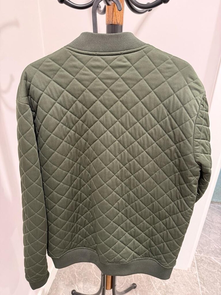 Zara yeşil mont L large beden - 4