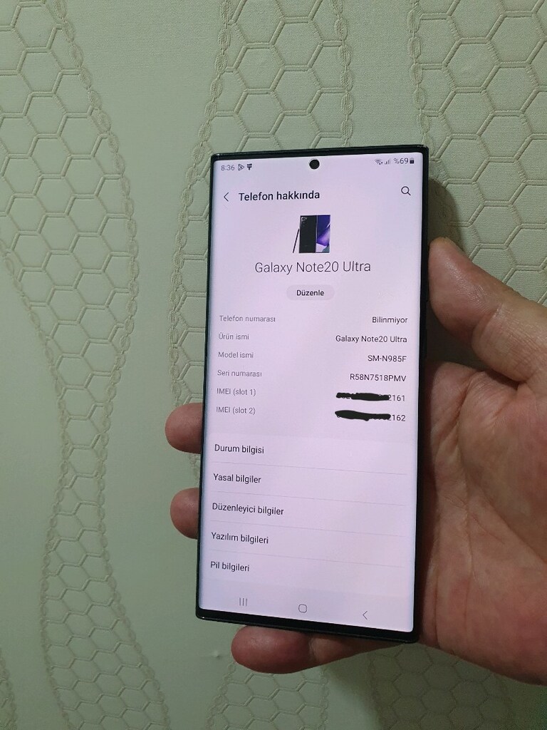 Samsung Note 20 Ultra 256/8+8 ve S21 Ultra 5G 256/12+8 çift hatlı - 6