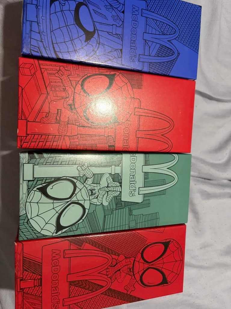 McDonald’s spiderman figür