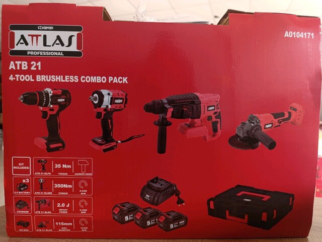 Attlas matkap set