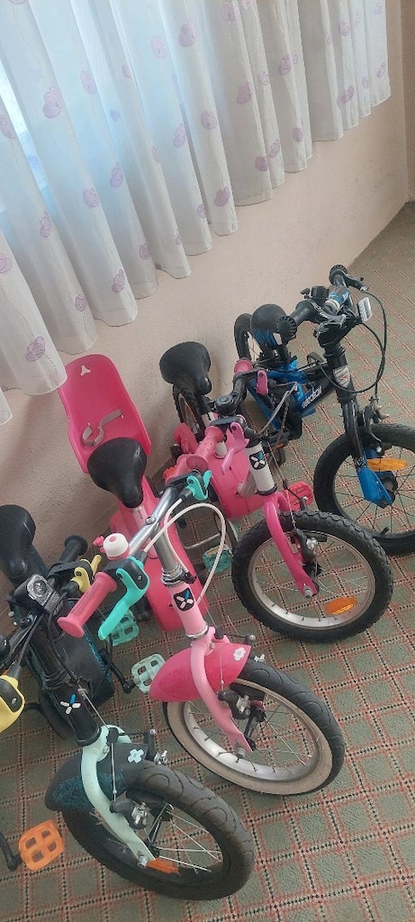 10 ADET DECATHLON BTWIN ÇOCUK BISIKLETI 14 JANT YENI GIBI - 5