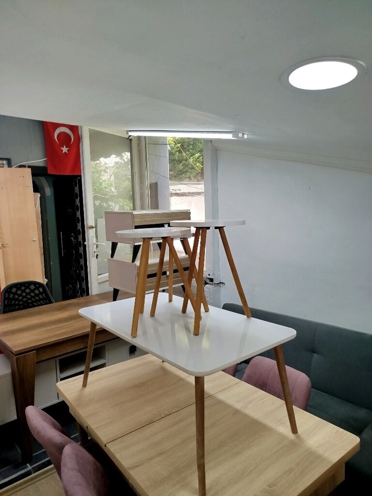 ORTA SEHPA VE 3'LÜ ZİGON SEHPA TAKIM - 4