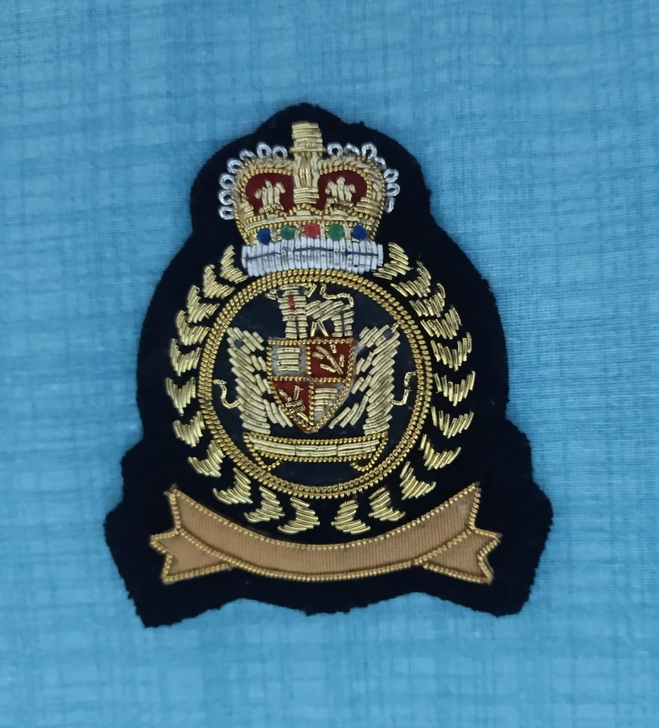 Lüks El İşçiliği Sırma Blazer Ceket Arması Arslan & Taç Detaylı - 2