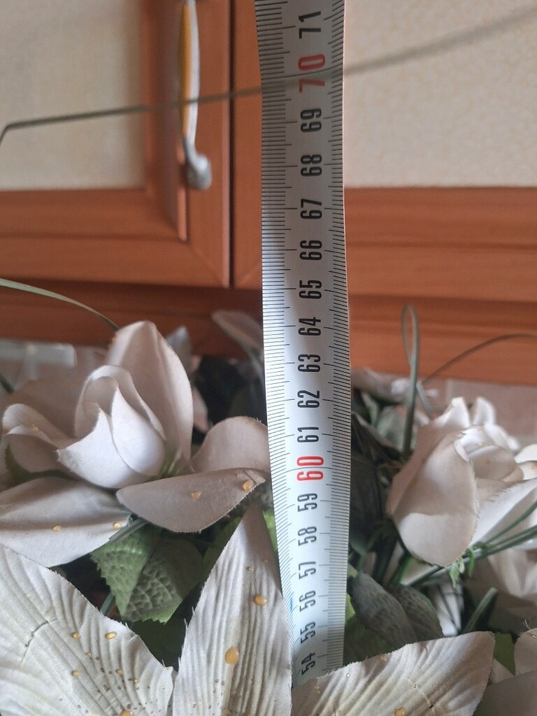 yapay çiçek ölçüsü fotoda da mevcuttur.ANTALYA - 6