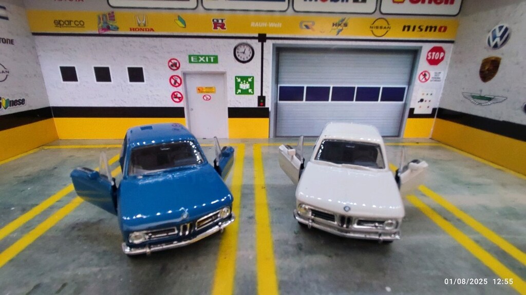 BMW 2002 Tİ MODELİ METAL DİECAST OYUNCAK ARABA - 9