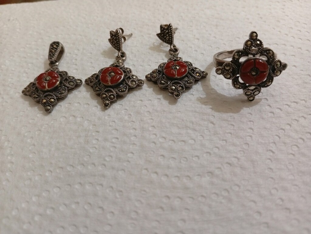 Gümüş takı seti - 6