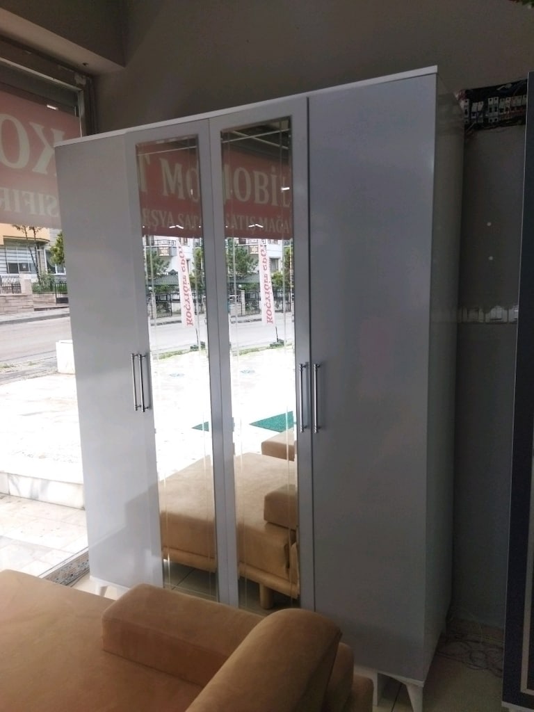 özel ölçülü 4 kapaklı gardolabi - 8