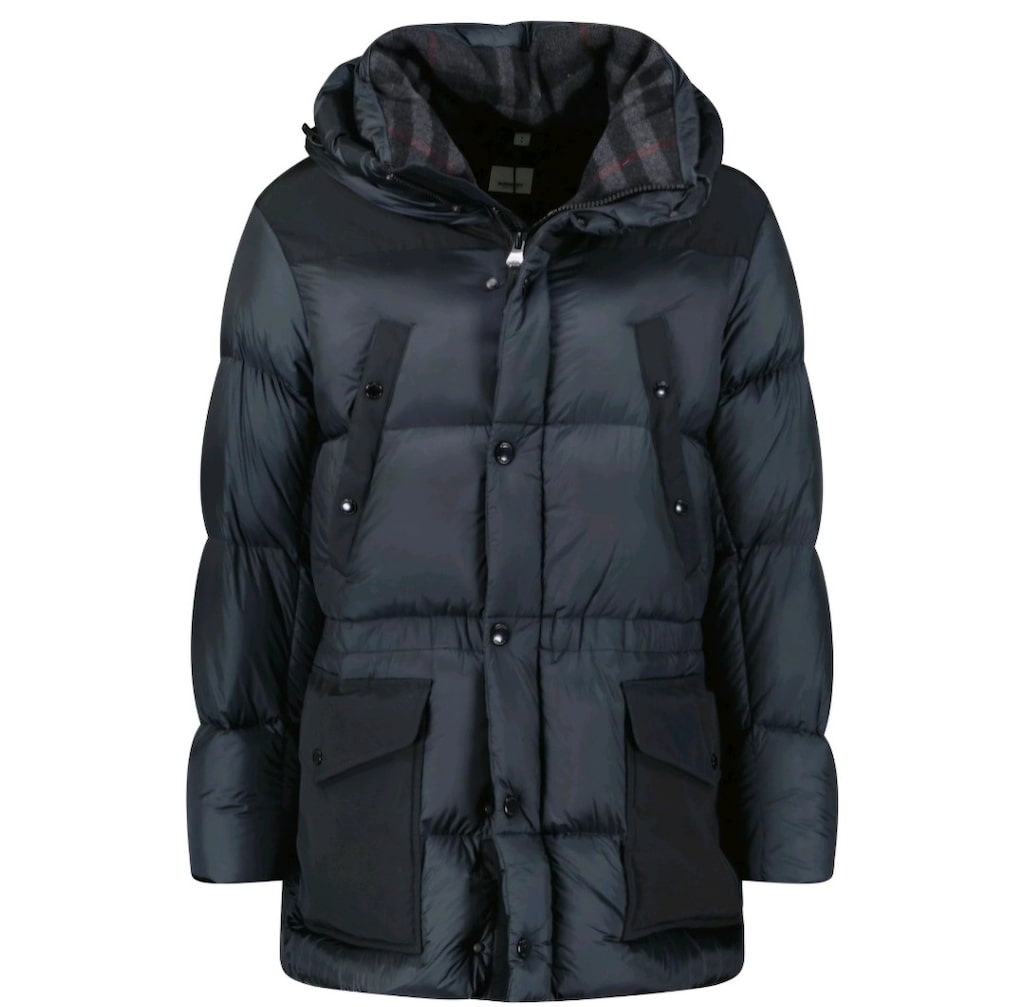 Burberry 'Lindford' Siyah Şişme Mont - 5