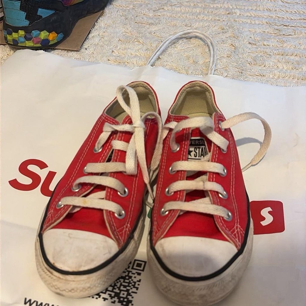 converse kırmızı çocuk ayakkabısı - 3