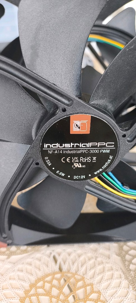 noctua nf-a14 industrialPPC 3000 pwm fanlar - 3