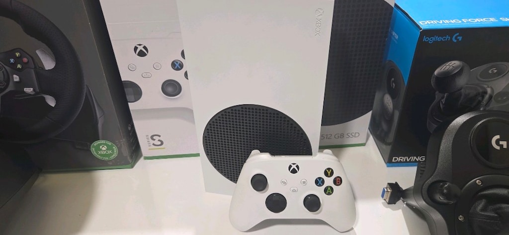 Sıfır Ayarında Xbox Series S 512 SSD + G920 Direksiyon + Shifter - 3
