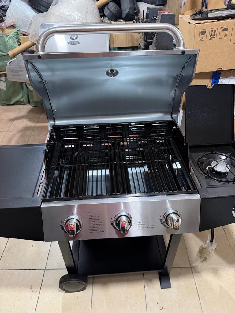 Shinerich Gazlı Premium Barbekü Izgara 3+1 Brülörlü (SRGG30004) - 3