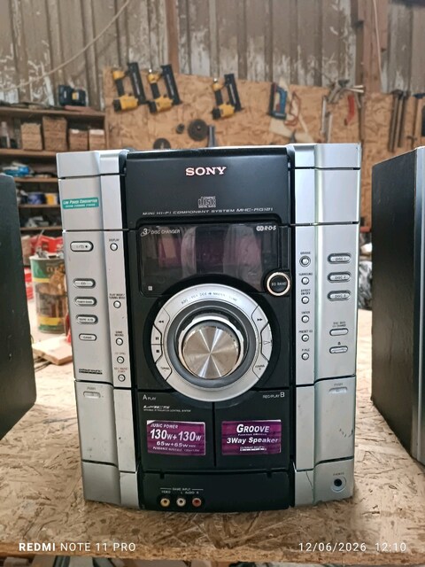 Sony cd-kaset çalar