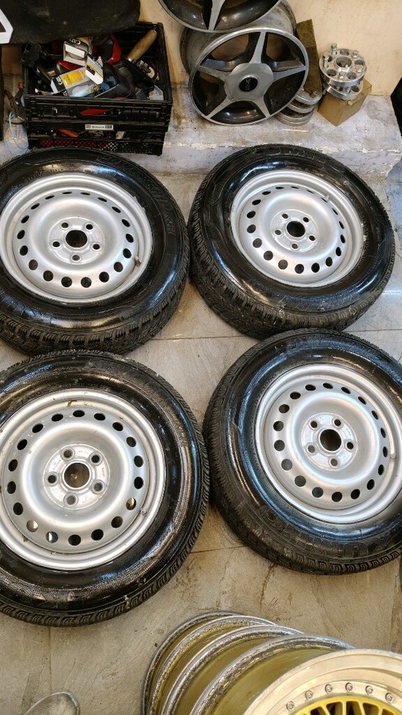 15 inç 5*120 Transporter jant lastik 205/65/15C tipi lastik - 2