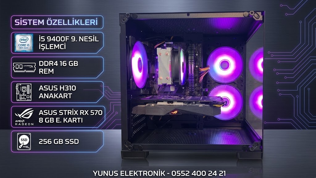 YUNUS ELEKTRONİKTEN 9. NESİL OYUN BİLGİSAYARI - 2