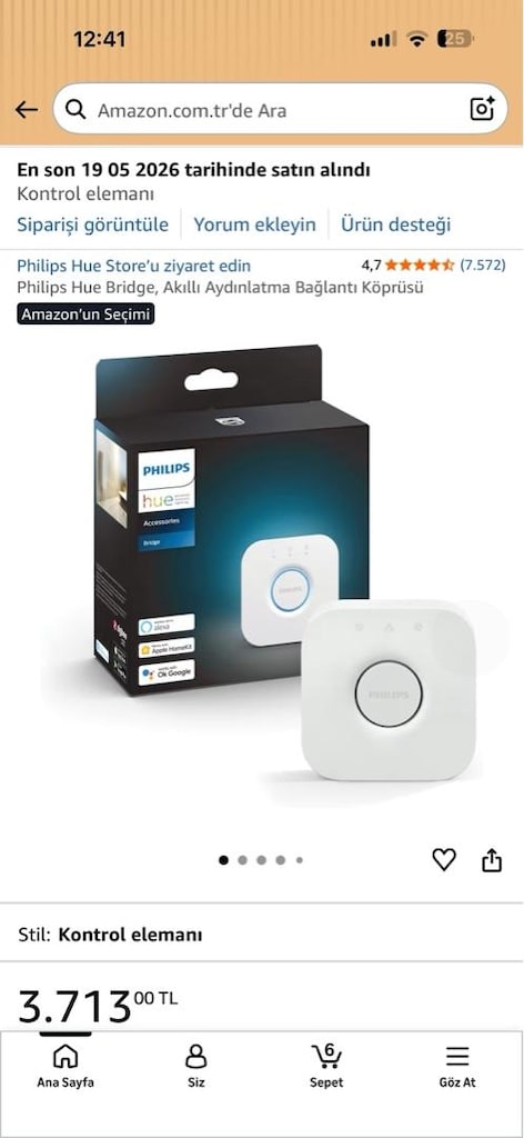 PHILIPS HUE KOMPLE SET ( SYNC 2 ) - 8