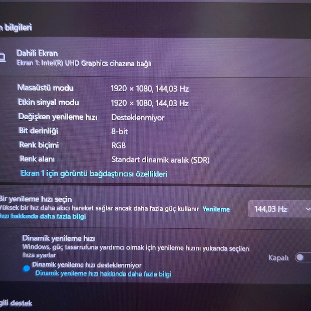 ACER GAMİNG / RTX3050 / 144 HZ / 16 RAM / 500 SSD / 17.3" BÜYÜK EKRAN - 9
