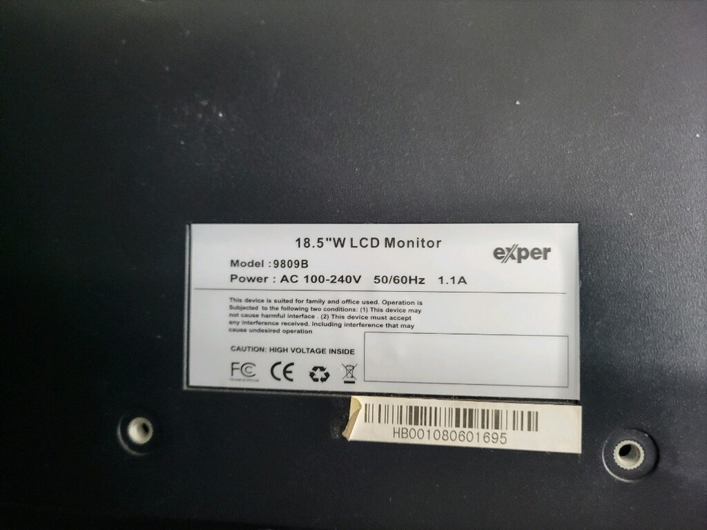 EXPER 18.5 İNÇ GENİŞ EKRAN MONİTÖR 525 TL - 5