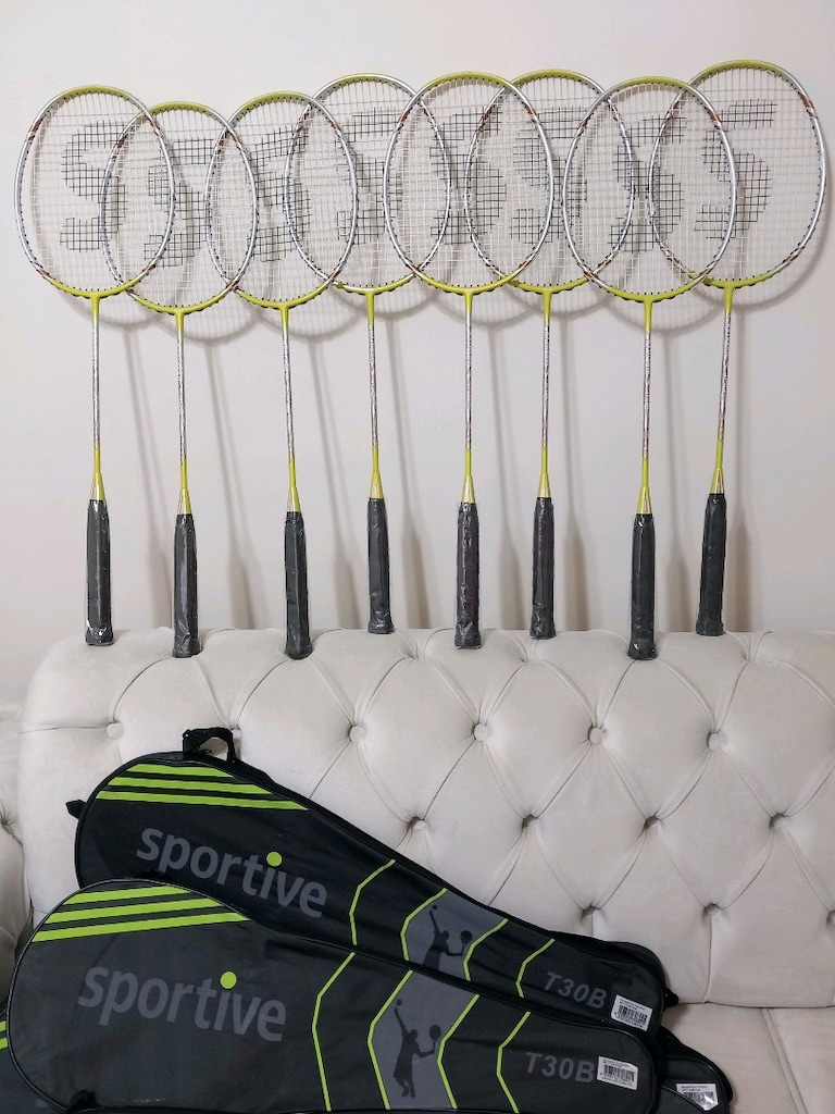SPORTİVE GRAPTHİTE YEŞİL BADMİNTON RAKETİ KILIF SPT-T30B= STOK 8 ADET - 7