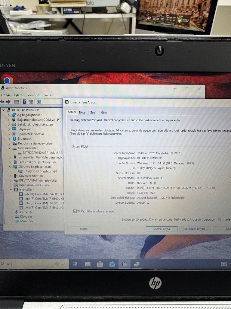 *ONLİNE TEKNOLOJİ *HP LAPTOP İ7 İŞLEMCİLİ - 2