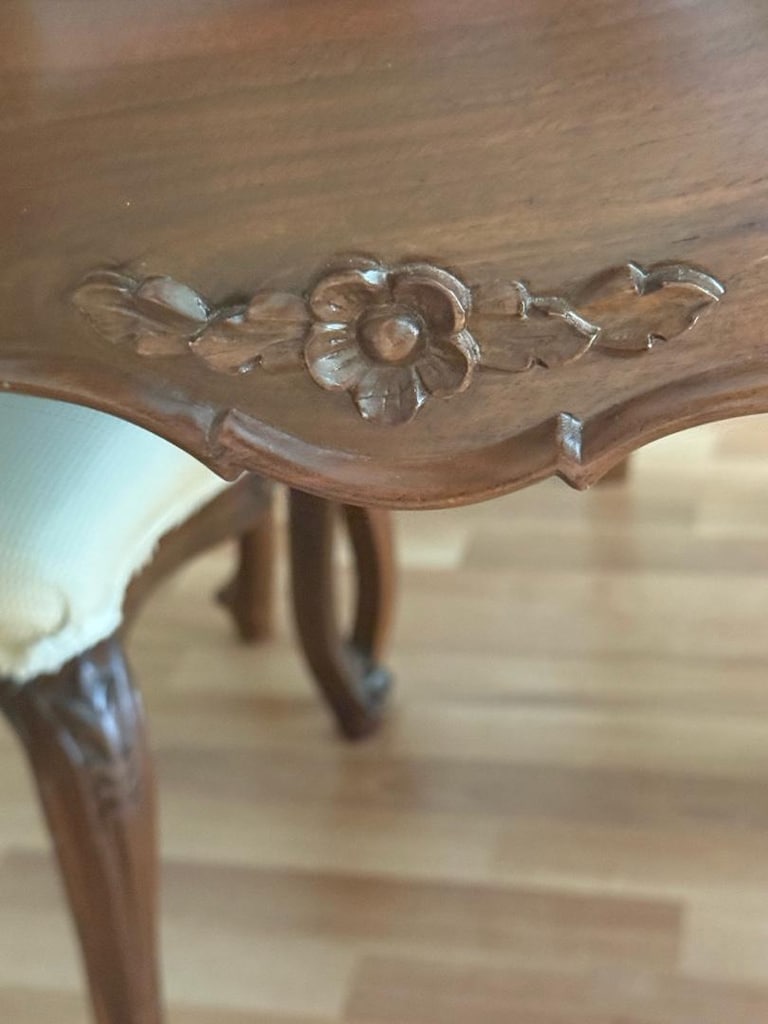 Yemek Odası Takımı Vintage Gerçek Ceviz - 14