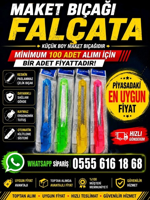 Maket bıçağı falçata toptan satış küçük dar maket bıçağı falçata toptn