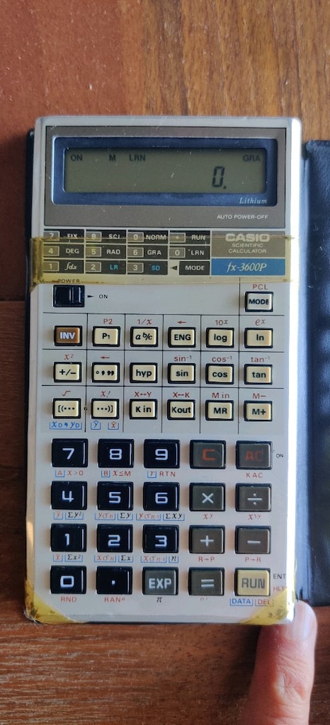 Casio FX-3600P Antika Bilimsel Hesap Makinesi. - 2