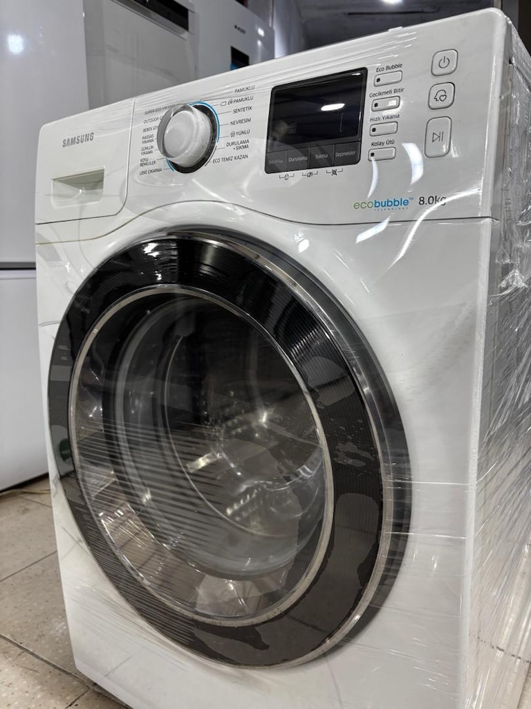 Garantili • Nakliye Ücretsiz | Samsung EcoBubble 8 KG Çamaşır Makinesi - 2