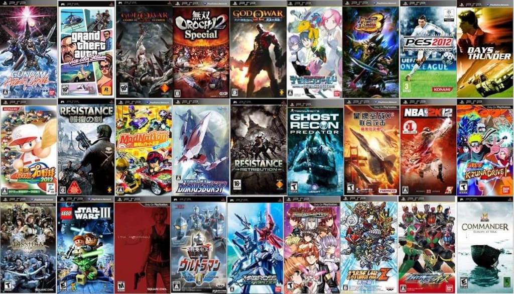 PSP E1000 SON KASA 128GB+6,60 KALICI CVF+70 OYUN SIFIR AYARINDA - 6