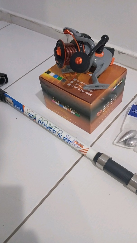 Surfcasting set... Kıyıdan uzak atışları sevenlere.. 4000tl - 7