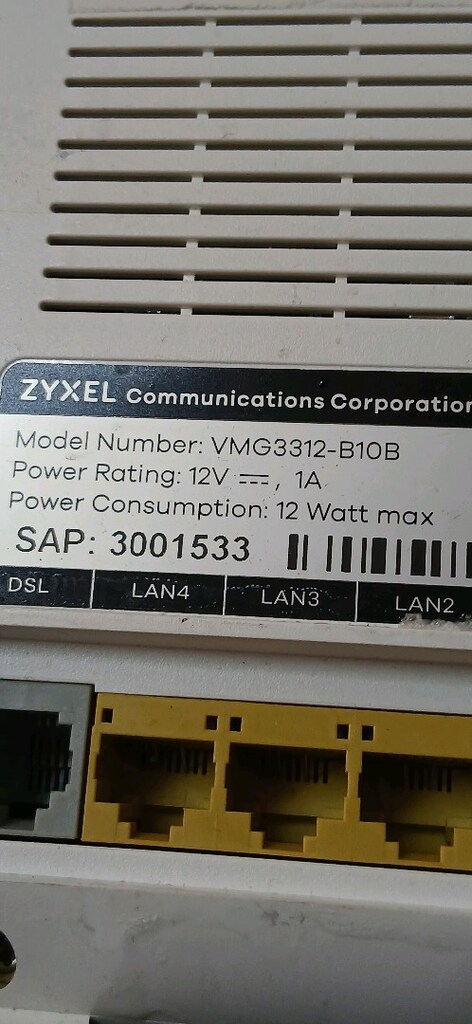 vdsl modem - 2