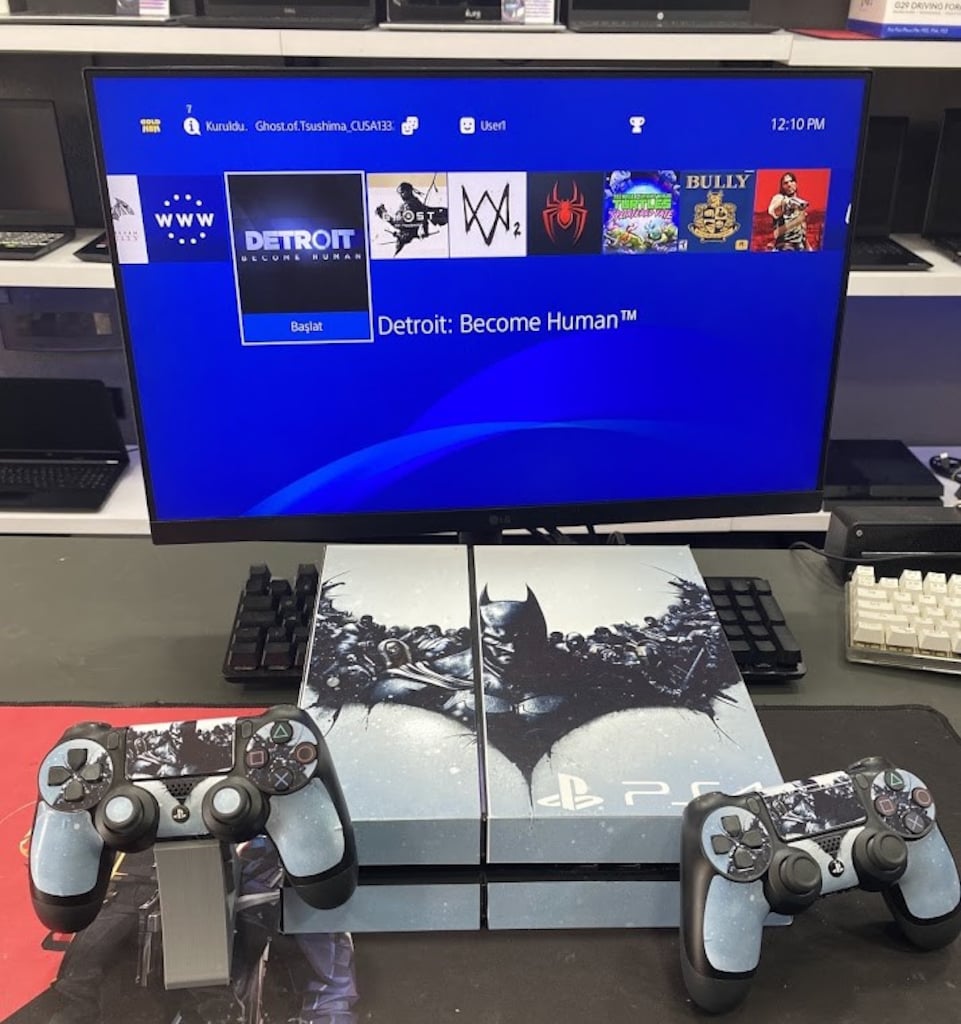 PS4 BATMAN ARKHAM SERİSİ 10 ADET GÜNCEL OYUN YÜKLÜ - 4