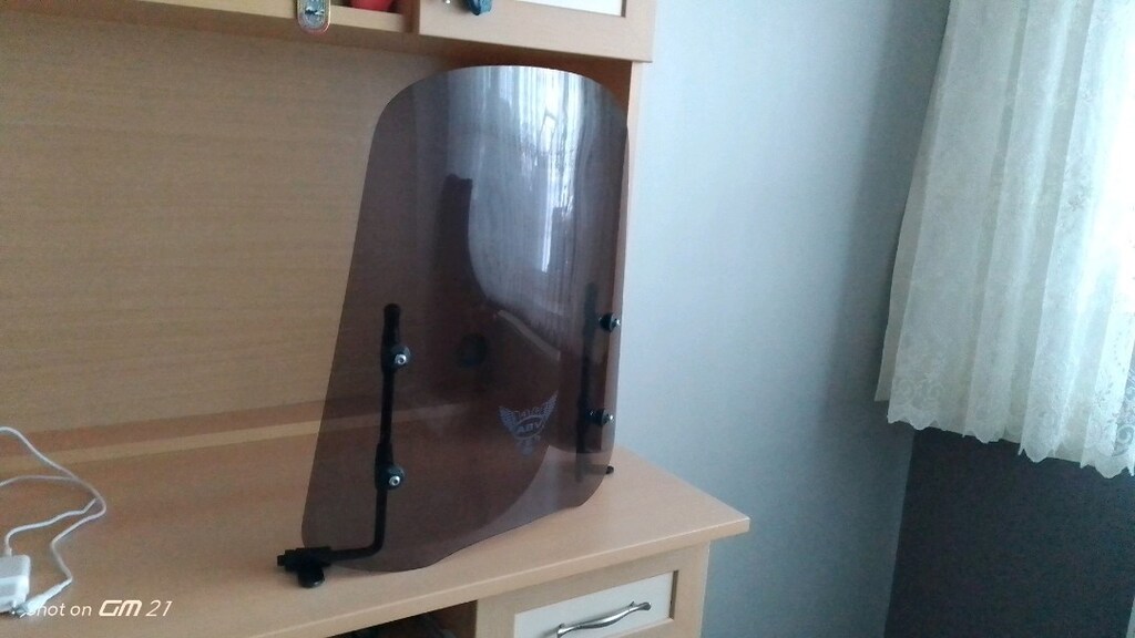 yeni füme 50*50 cm motorsiklet siperliği 800 TL - 2