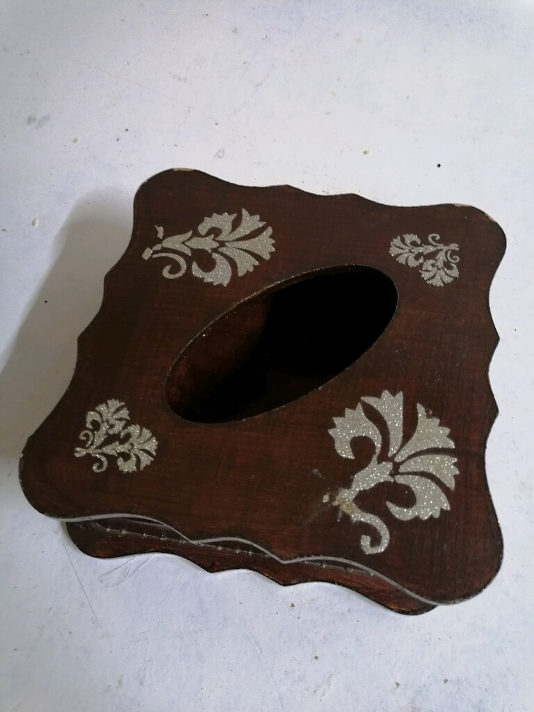 Vintage Nostaljik Ahşap Kutu, peçetelik - 3