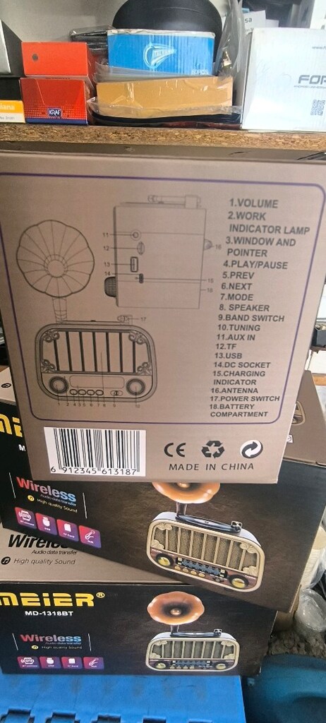 süper tasarım, Bluetooth lu nostaljik radyo - 4