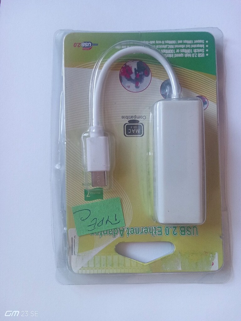 Type C To Ethernet Çevirici Dönüştürücü Adaptör - 3